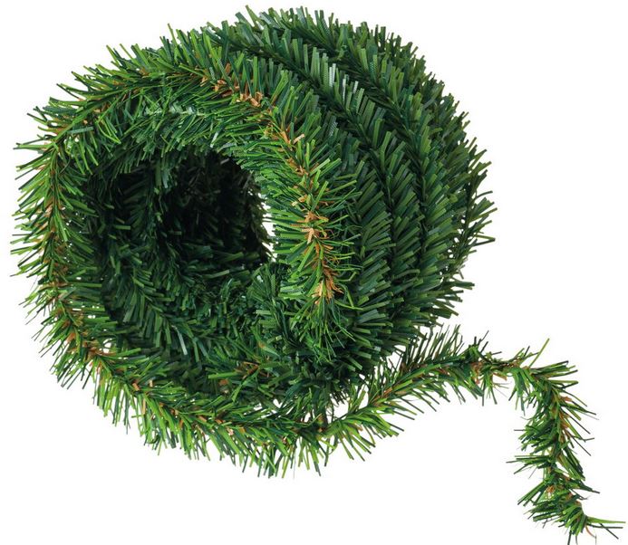 Girland z�ld-barna 4,5 m 